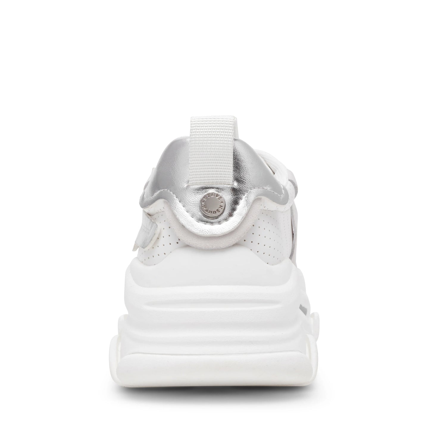 Sneaker Donna POSSES-PERF White/Silver