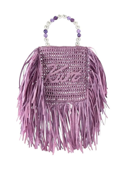 KURT MINI TOTE FRINGE-LILAC-OTHERS-182