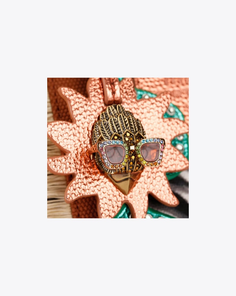 SOUTHBANK SM SHOPPER-BLK/WHITEFABRIC/ OTHER-387