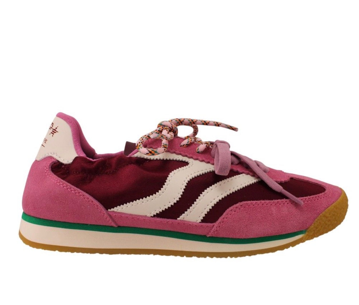 Sneaker Donna PURE Combi Burgundy