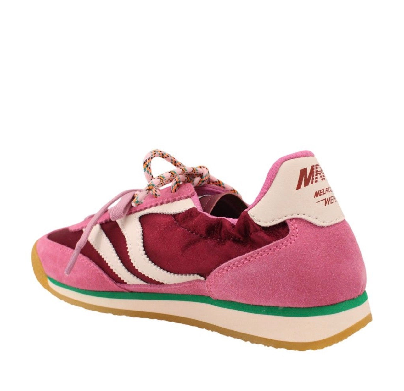 Sneaker Donna PURE Combi Burgundy