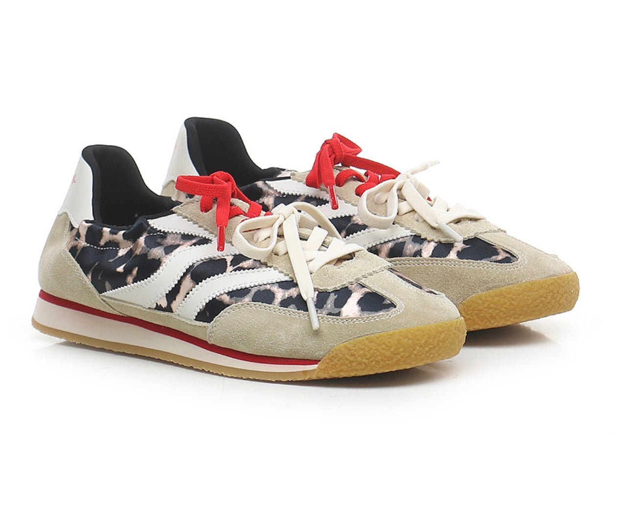 Sneaker Donna PURE Combi Leopard