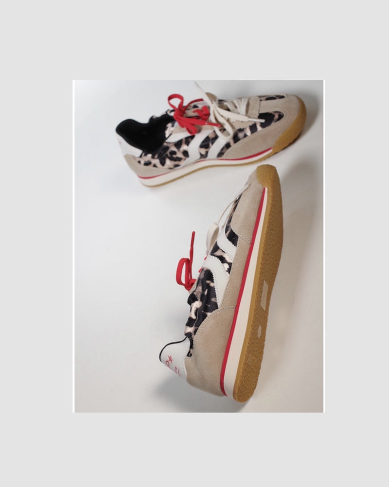 Sneaker Donna PURE Combi Leopard