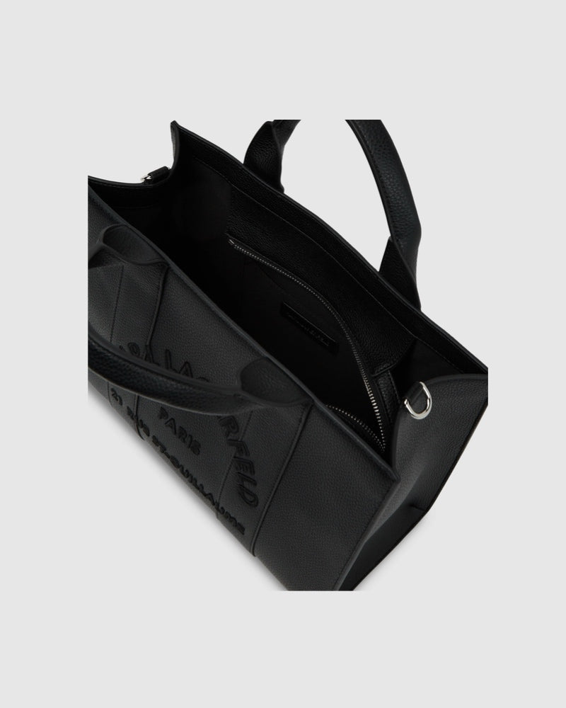 Borsa k/rsg md square tote peb emb Donna B1W30041.NN Black