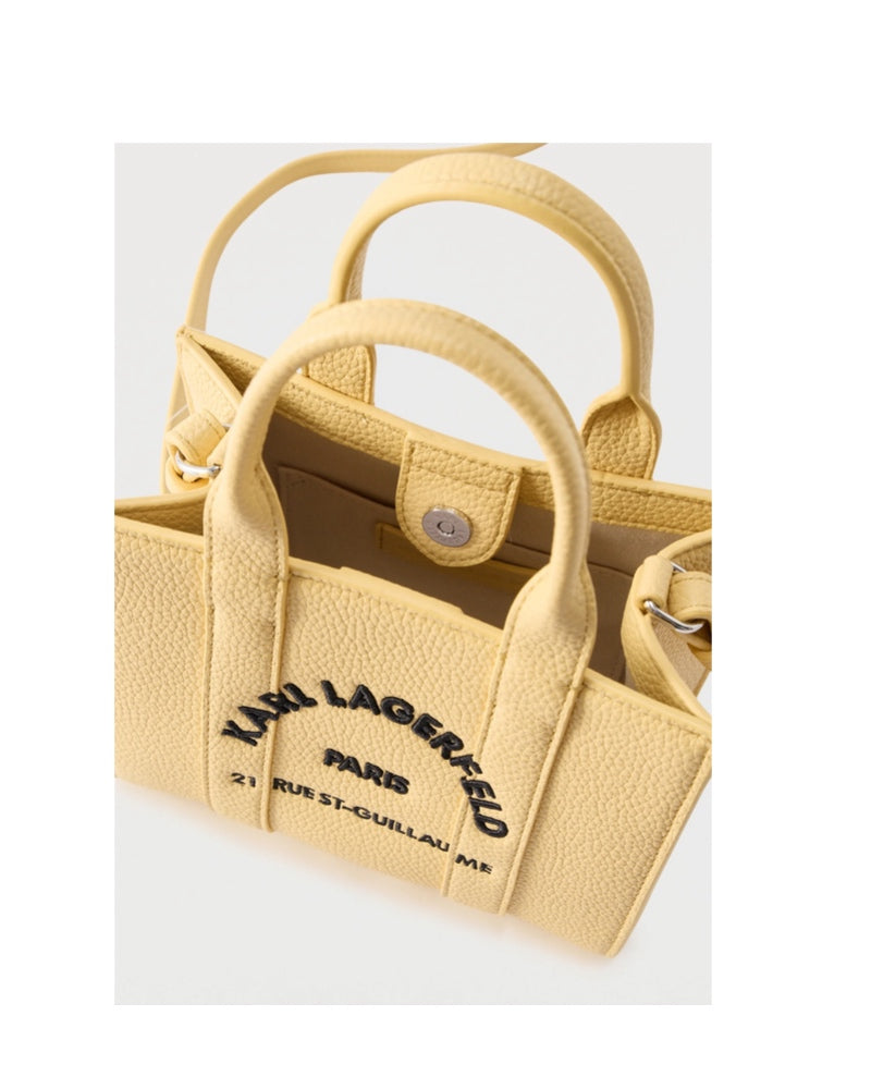 Borsa k/rsg mn square tote peb emb Donna B1W30042.NN Sunlight