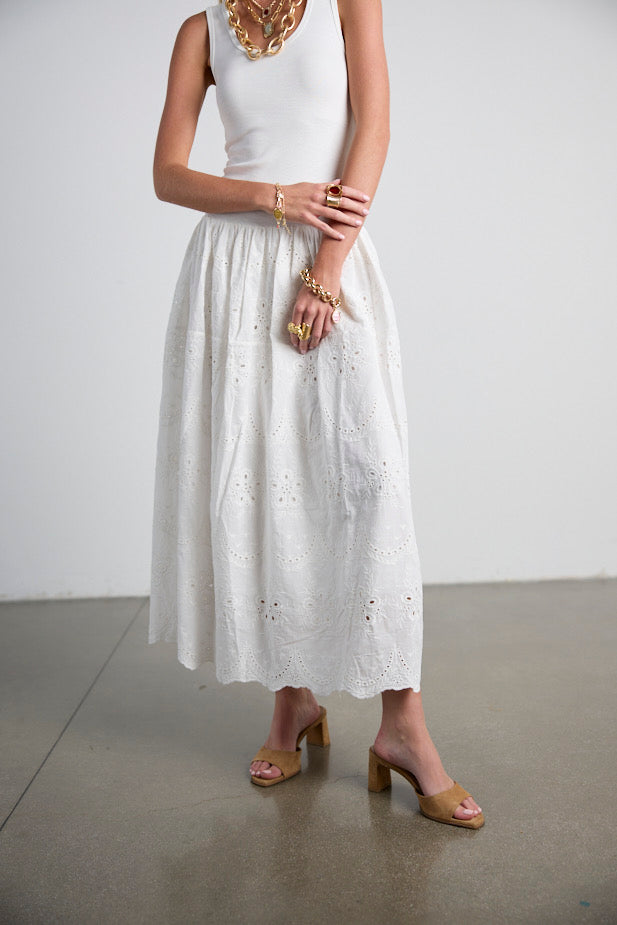 Woman Tank Dress CN-PE26-113 White