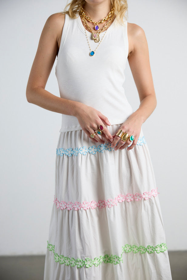 Woman Tank Dress CN-PE26-118 White