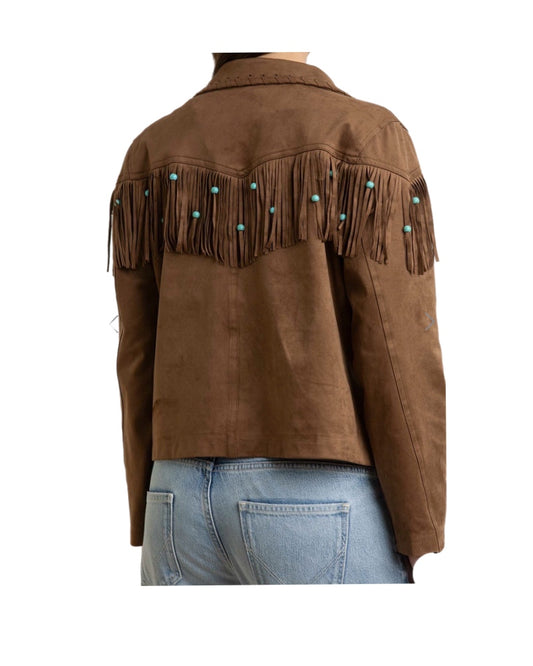 Woman Jacket SI-PE26-506 Brown