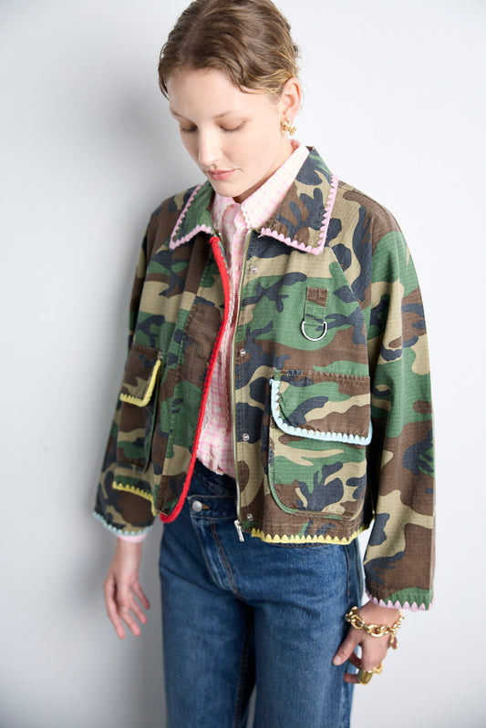 Woman Jacket SI-PE26-513 Camouflage