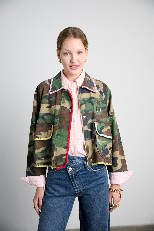 Woman Jacket SI-PE26-513 Camouflage