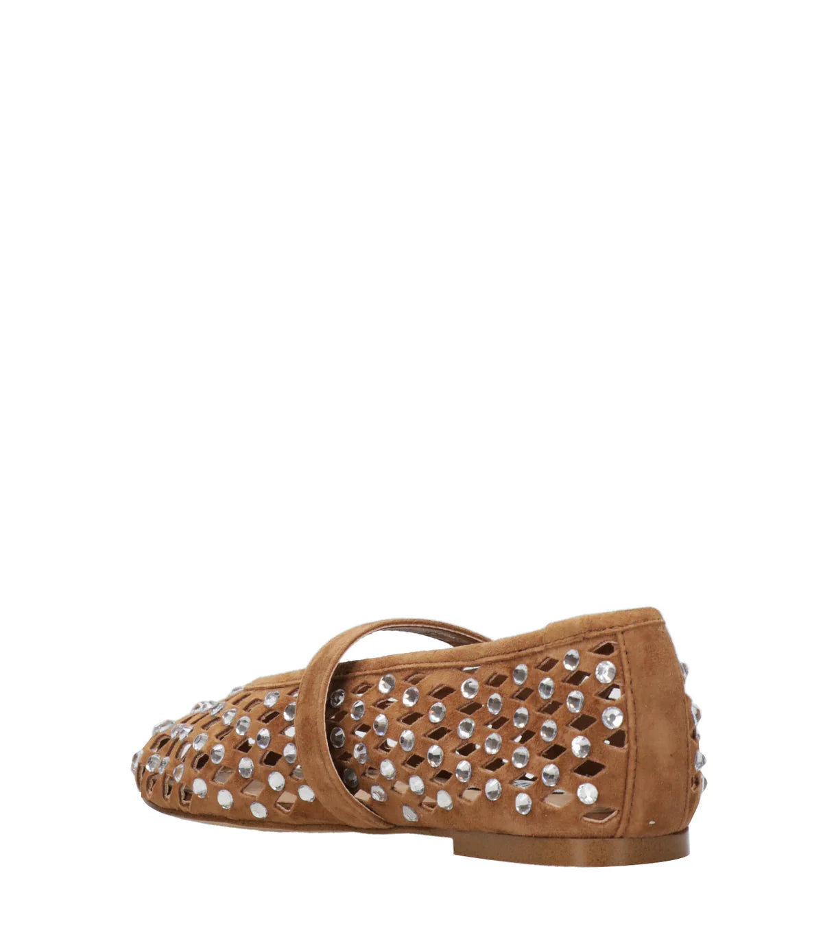 Ballerina Donna RERUN Suede Chestnut