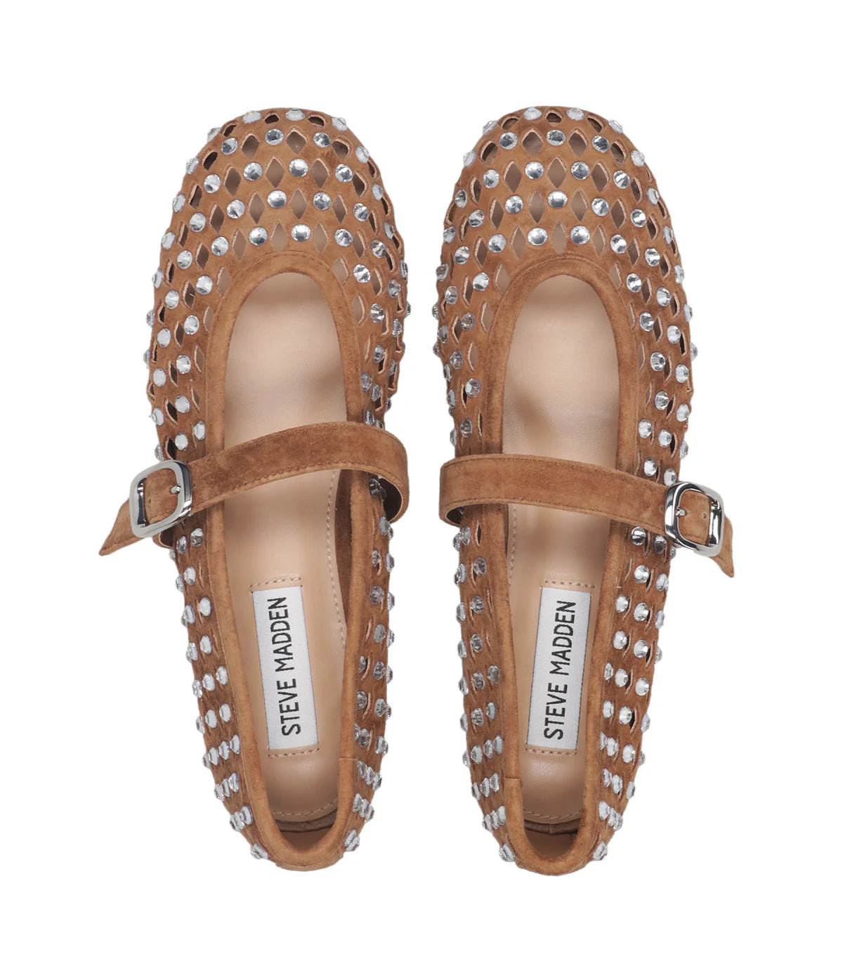 Ballerina Donna RERUN Suede Chestnut