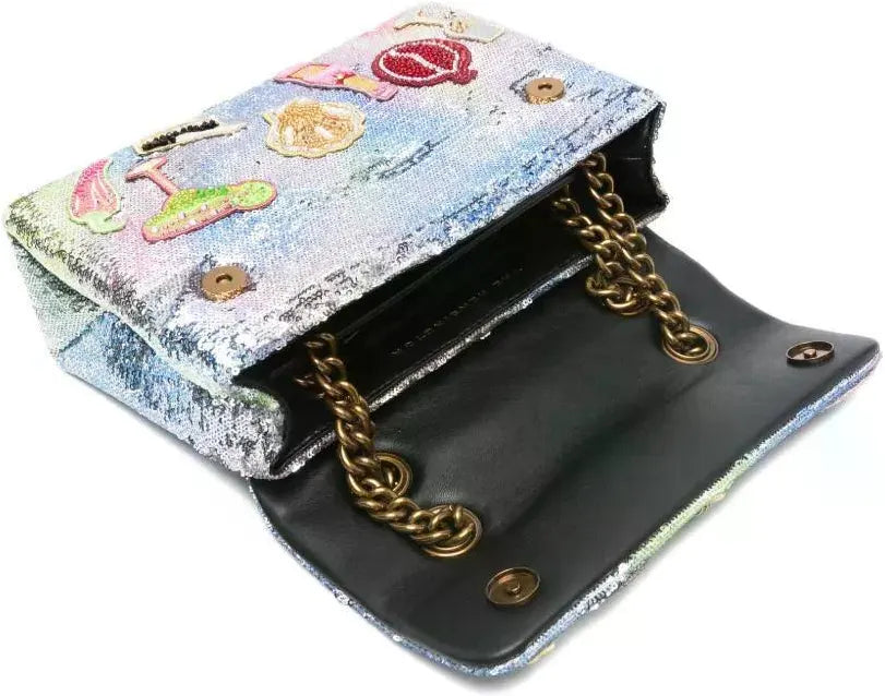 SEQUIN MINI KENSINGTON-SILVER COM-SEQUIN-199