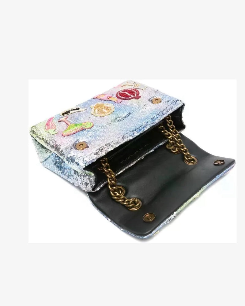 SEQUIN MINI KENSINGTON-SILVER COM-SEQUIN-199