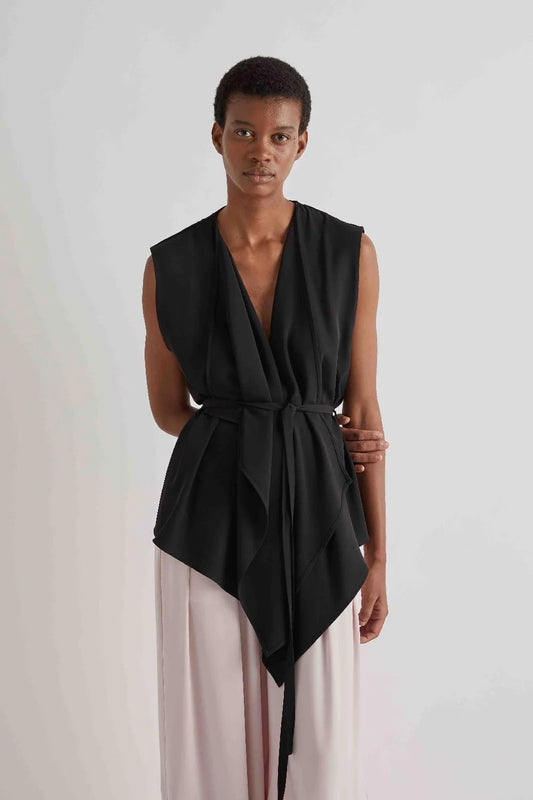 Gilet Donna M6PF05 100 Nero