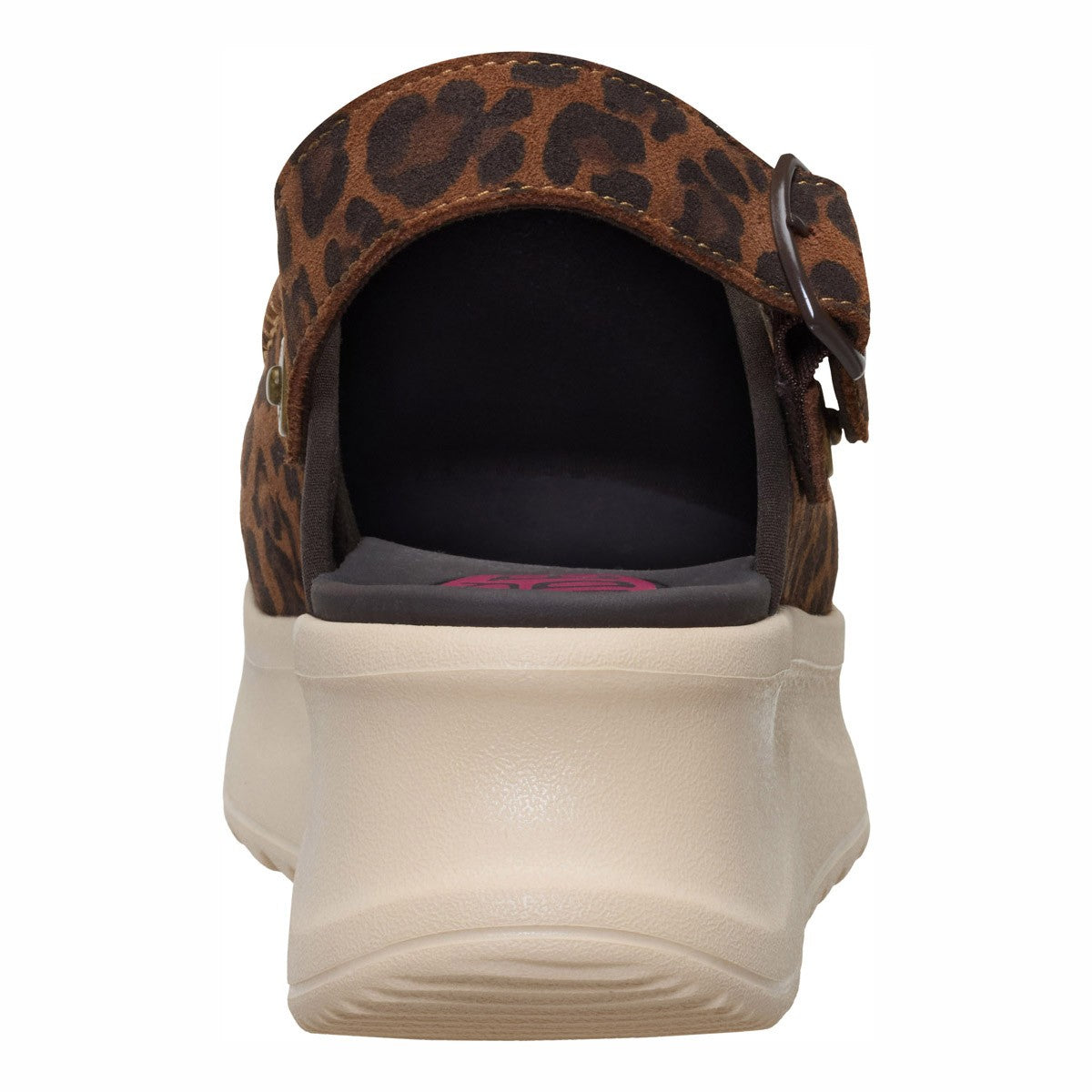 Slip-On Donna HD.44259 Delray Clog Suede Brown Leopard