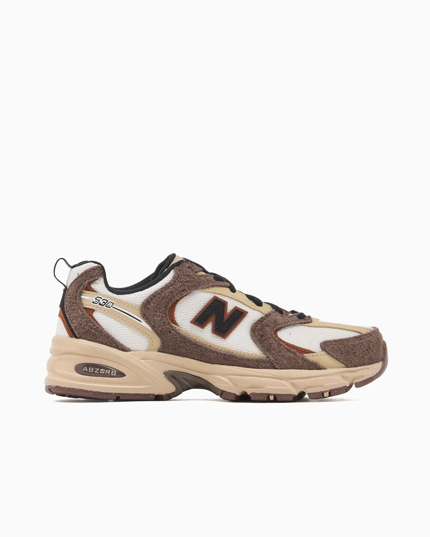 MR530SNC - Scarpa Lifestyle - UNISEX - TIER 3 - Vintage Suede-Mesh - GREY-WHITE