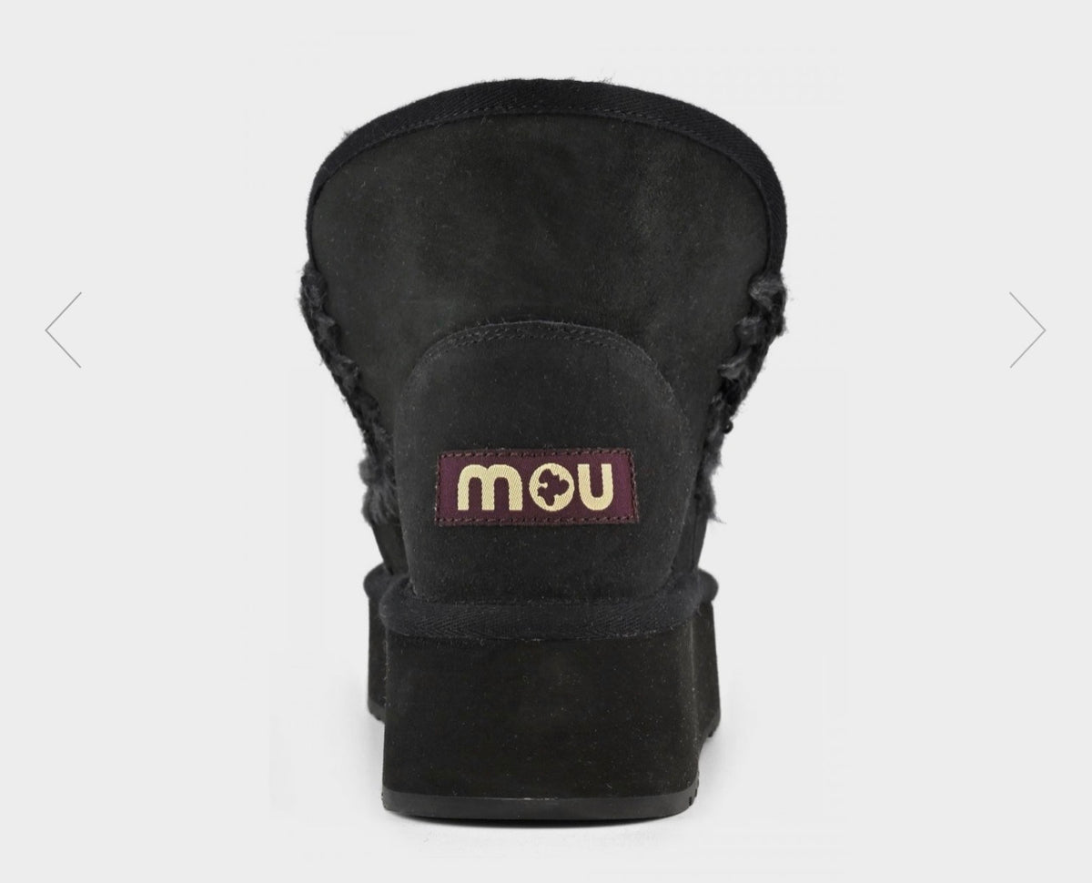 Women's Mini Eskimo Platform Boot MU.FW681000A Black/Black
