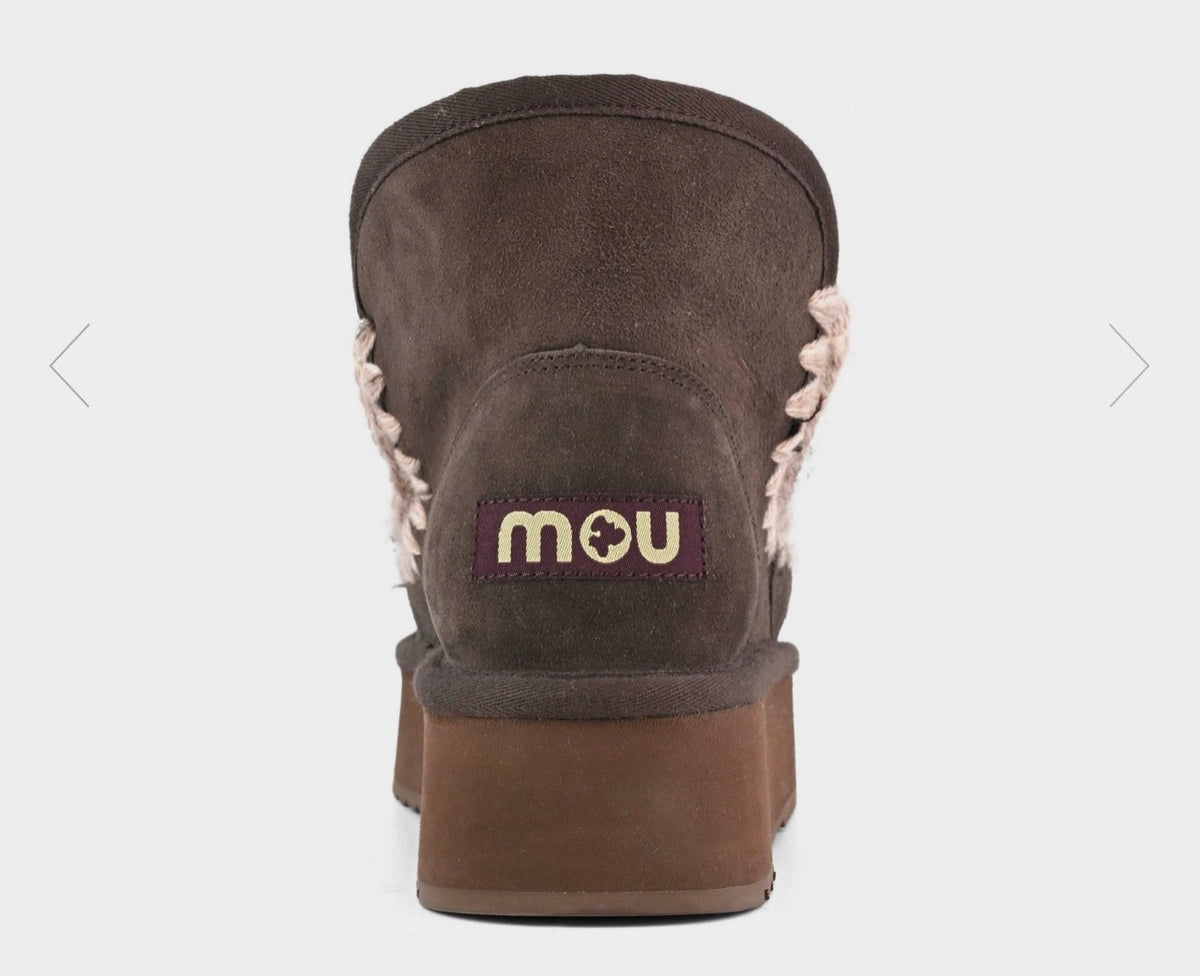 Women's Mini Eskimo Platform Boot MU.FW681000A Mocha