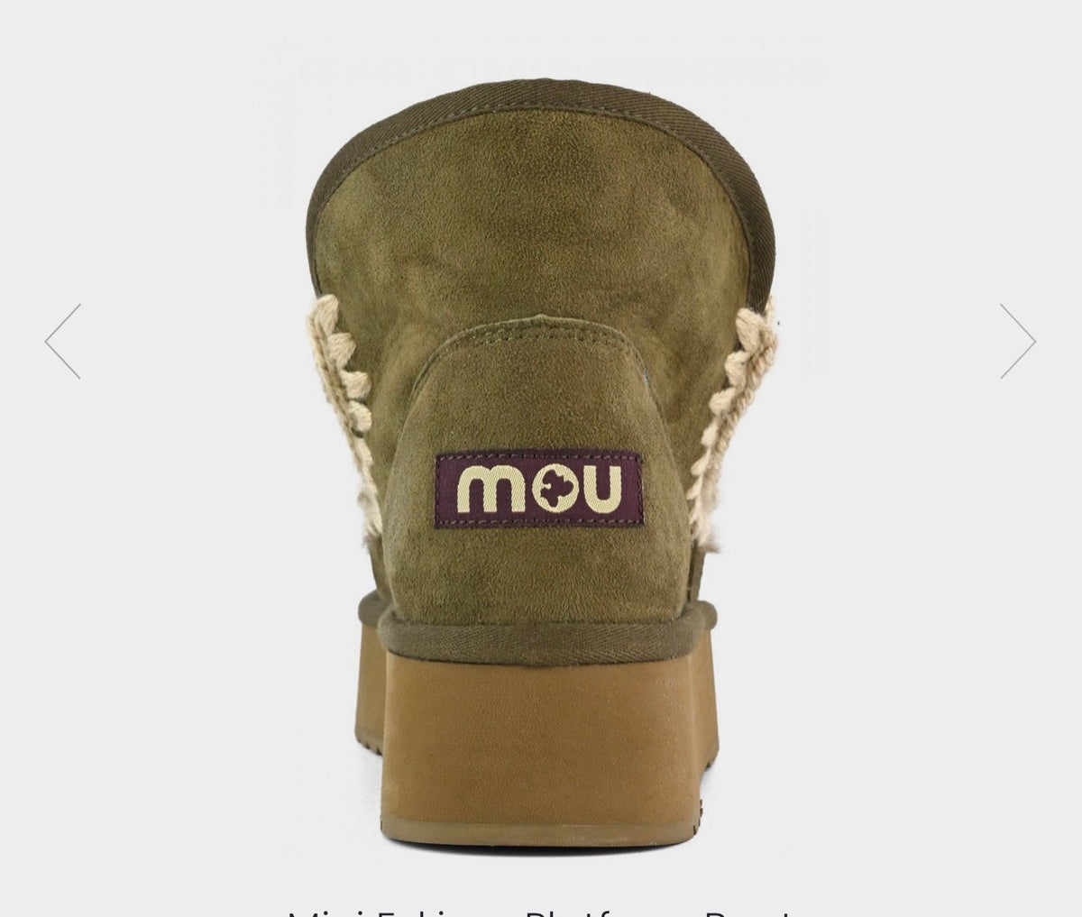 Women's Mini Eskimo Platform Boot MU.FW681000A Moos