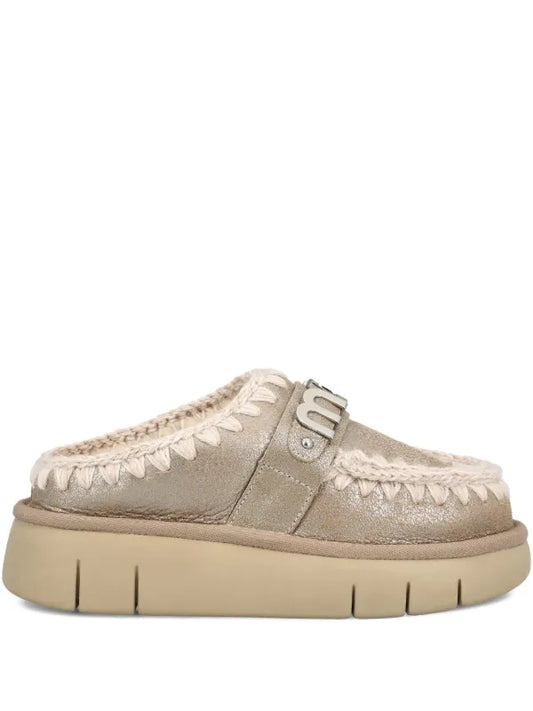 Bounce Clog Special Leather MU.FW531001B Stone Metallic