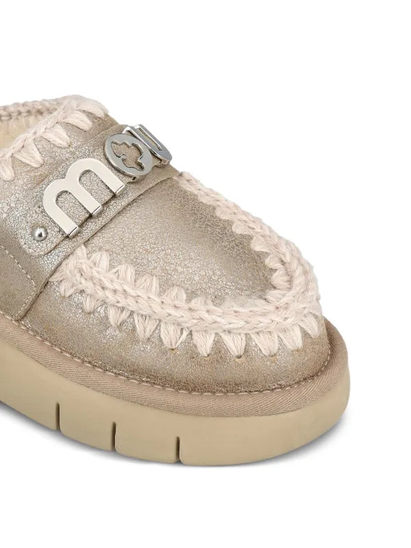 Bounce Clog Special Leather MU.FW531001B Stone Metallic