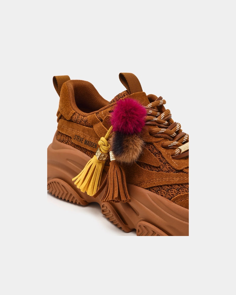 Sneaker Donna POSSESSION-PP Chestnut Suede