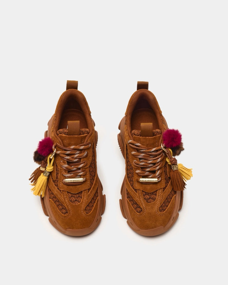Sneaker Donna POSSESSION-PP Chestnut Suede
