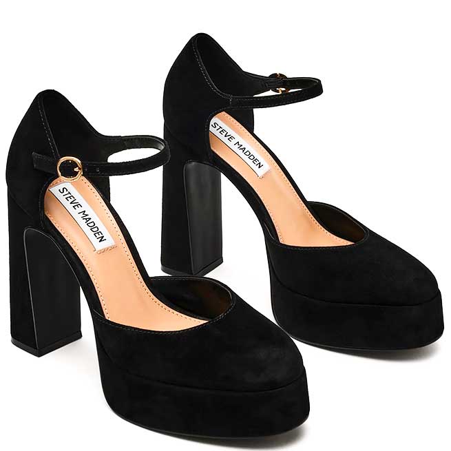 Sandalo Donna LEXIE Black Suede