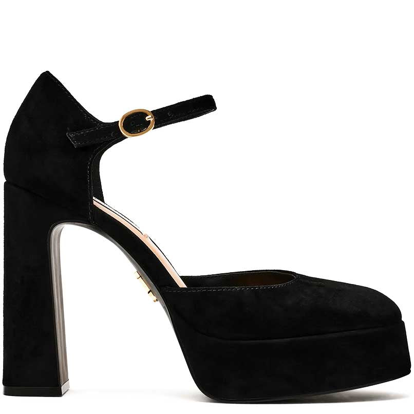 Sandalo Donna LEXIE Black Suede
