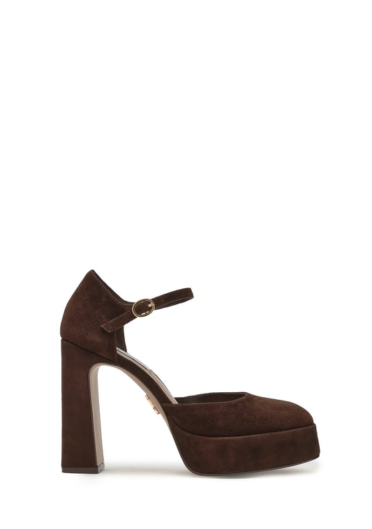 Sandalo Donna LEXIE Choco Brown Suede
