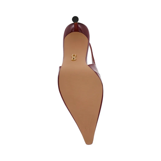 Slingback Donna ARCHWAY Dark Cherry Patent