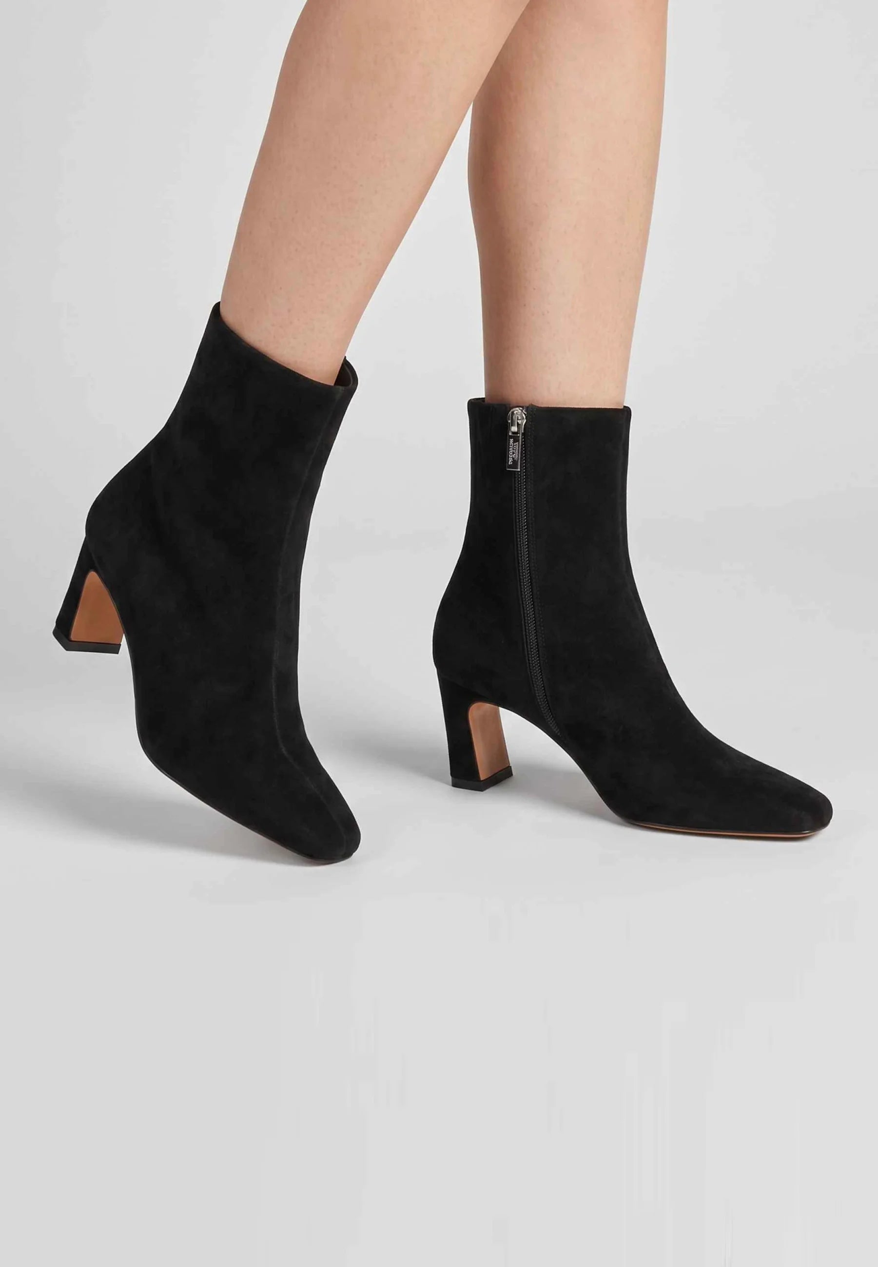 Tronchetto Donna WILLAH Black Suede