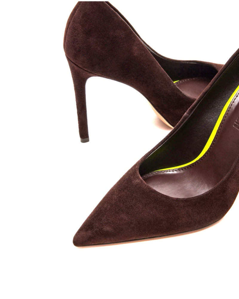 Décolleté Donna THRIVE Brown Suede