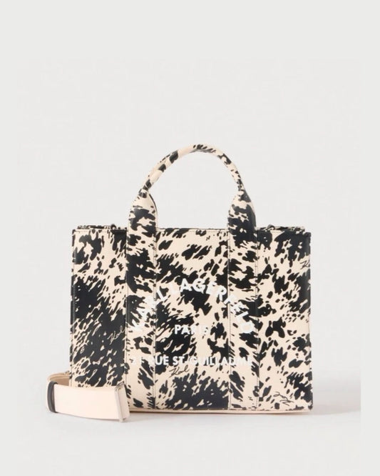 Women's k/rsg square snowy md tote B4W50021 1111 A95 Snowy Mountain