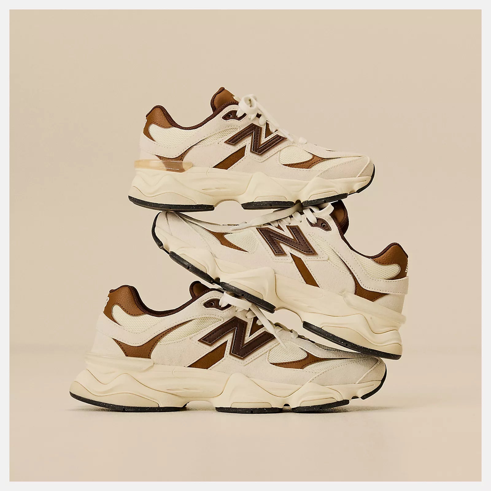 U90603EG - Scarpa Lifestyle - UNISEX - Suede-Mesh - BREAKFAST TEA - ANGORA