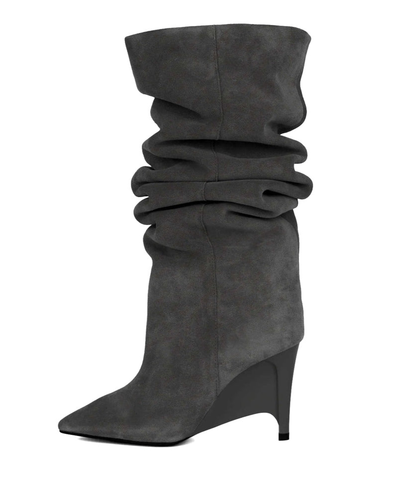 Stivale Donna SELWYN Dark Grey Suede