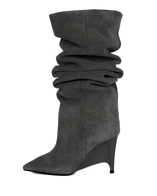 Stivale Donna SELWYN Dark Grey Suede
