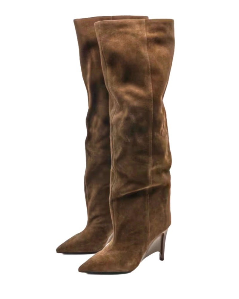 Stivale Donna SELWYN Coffee Suede