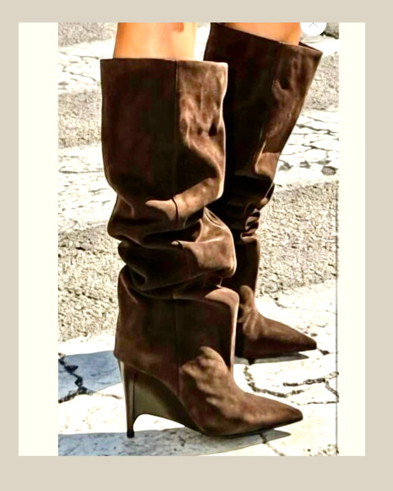 Stivale Donna SELWYN Coffee Suede
