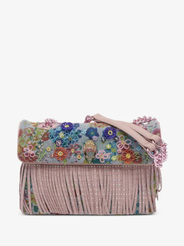 KENSINGTON FRINGE BAG-BLUE/PAL C- DENIM-149-D1