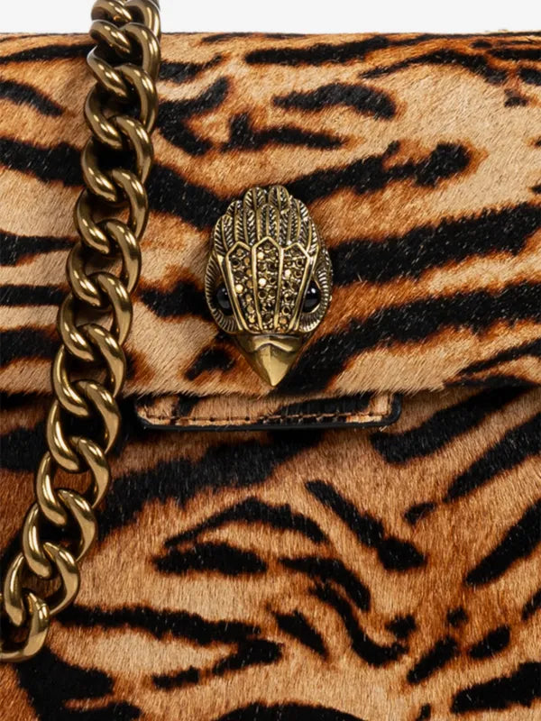 LEATHER KENSINGTON BAG-CAMEL/OTH- LEATHER/OTHER PRINT-187-D2