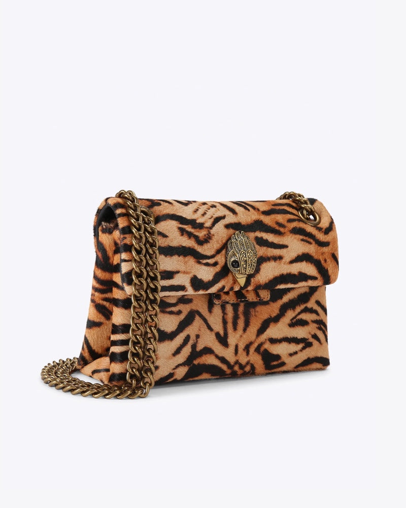 LEATHER MINI KENSINGTON-CAMEL/OTH- LEATHER/OTHER PRINT-191-D2