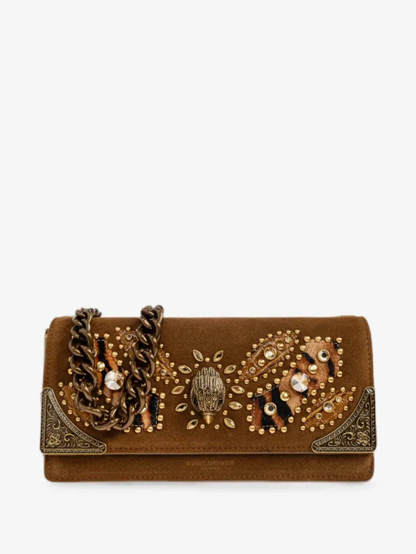 SLOANE SOFT SHOULDER-TAN COMB-SUEDE/LEATHER-320-D2