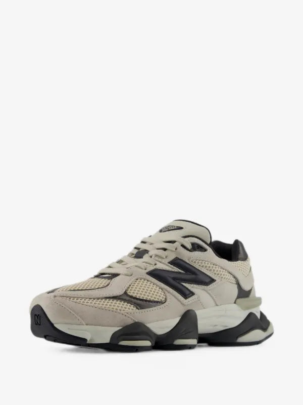 U90606H1 - Scarpa Lifestyle - UNISEX - Suede-Mesh - TIMBERWOLF - BLACK CEMENT