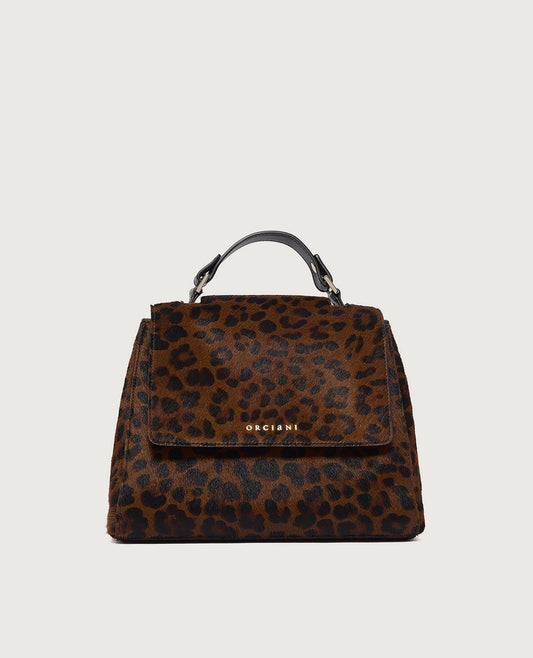 B01999 - BORSA SVEVA LEO SMALL A MANO IN CAVALLINO Unique