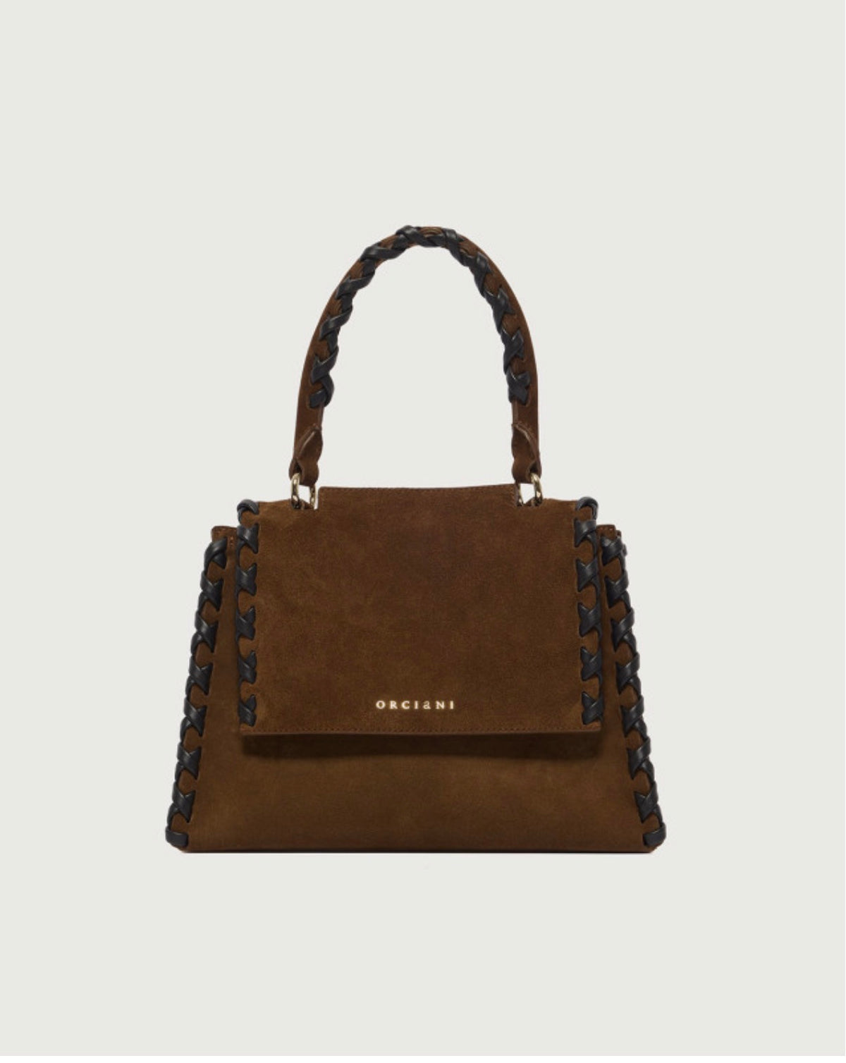 B01999 - BORSA SVEVA PEACH CROSS SMALL A MANO IN SUEDE CON TRACOLLA