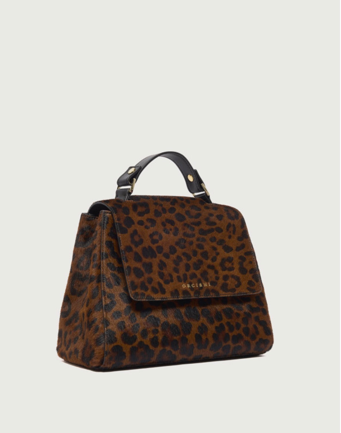 B02019 - BORSA SVEVA LEO MINI A MANO IN CAVALLINO