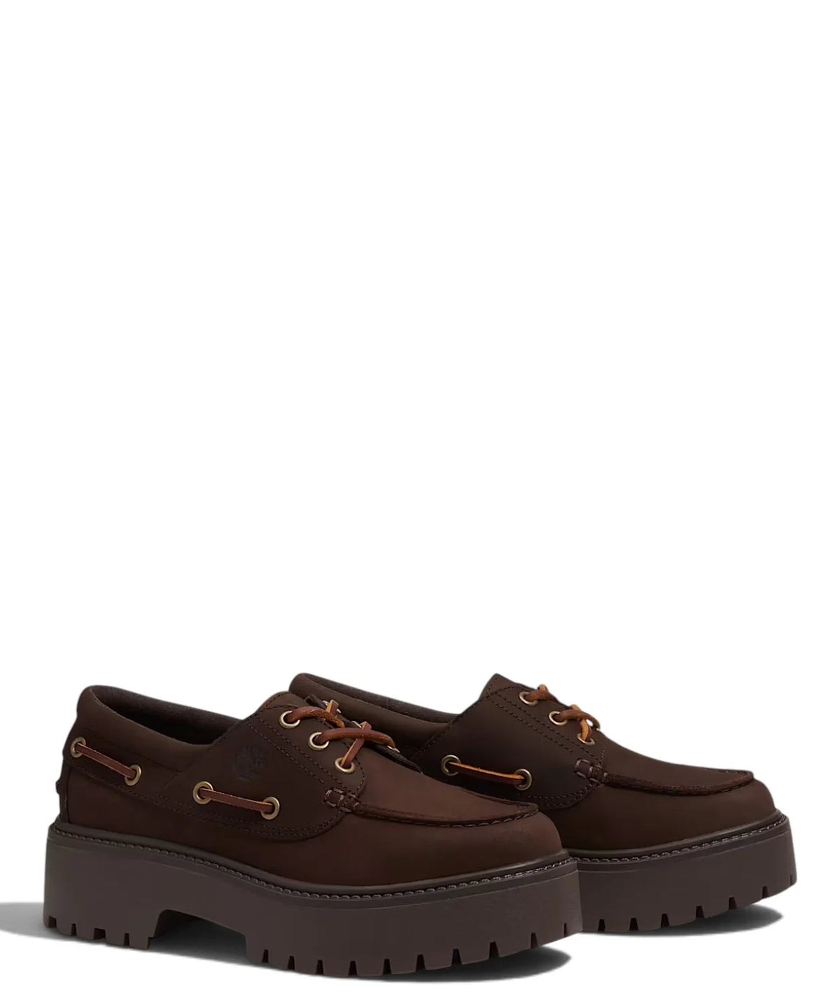Women’s STONE STREET BOAT SHOE DARK BROWN NUBUCK