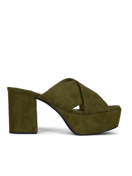 Sandalo Donna COERCE Olive Suede